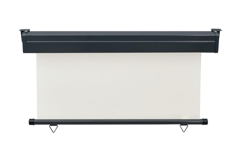 Balkongmarkis 140x250 cm gräddvit - Vit - Fönstermarkis - Markiser