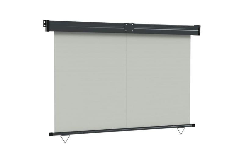 Balkongmarkis 160x250 cm grå - Grå - Fönstermarkis - Markiser - Solskydd fönster