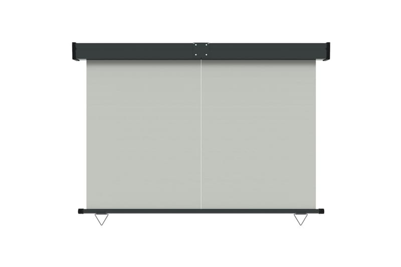 Balkongmarkis 160x250 cm grå - Grå - Fönstermarkis - Markiser - Solskydd fönster