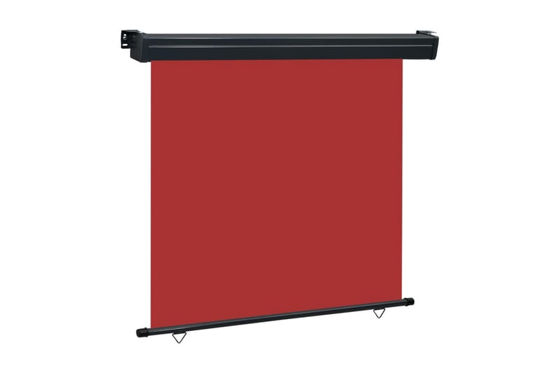 Balkongmarkis 170x250 cm röd - Röd - Fönstermarkis - Markiser