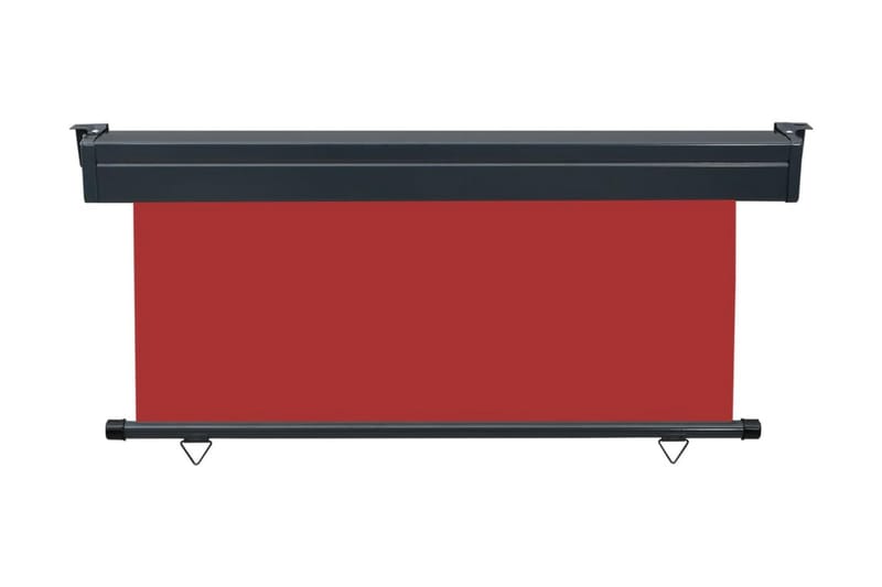 Balkongmarkis 170x250 cm röd - Röd - Utemöbler - Solskydd - Markiser - Fönstermarkis