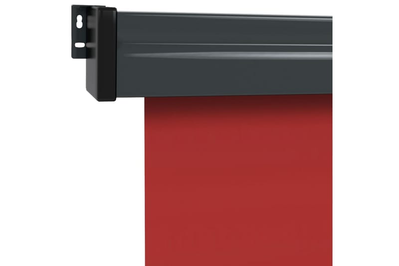 Balkongmarkis 170x250 cm röd - Röd - Balkongmarkis - Markiser - Sidomarkis - Balkongskydd & insynsskydd balkong
