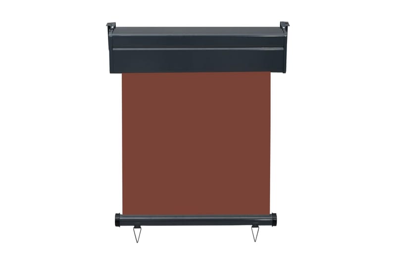 Balkongmarkis 60x250 cm brun - Brun - Fönstermarkis - Markiser