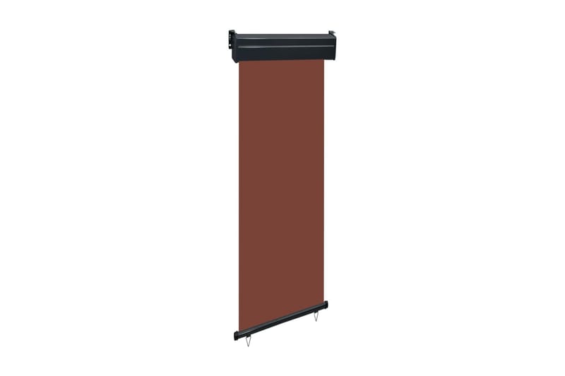 Balkongmarkis 60x250 cm brun - Brun - Fönstermarkis - Markiser - Solskydd fönster