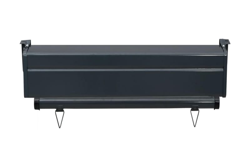 Balkongmarkis 60x250 cm grå - Grå - Utemöbler - Solskydd - Markiser - Fönstermarkis