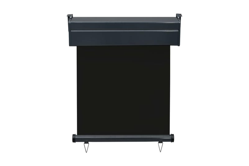 Balkongmarkis 60x250 cm svart - Svart - Fönstermarkis - Markiser