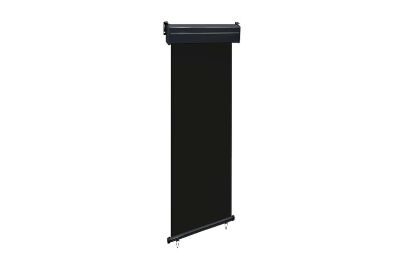 Balkongmarkis 60x250 cm svart - Svart - Fönstermarkis - Markiser - Solskydd fönster