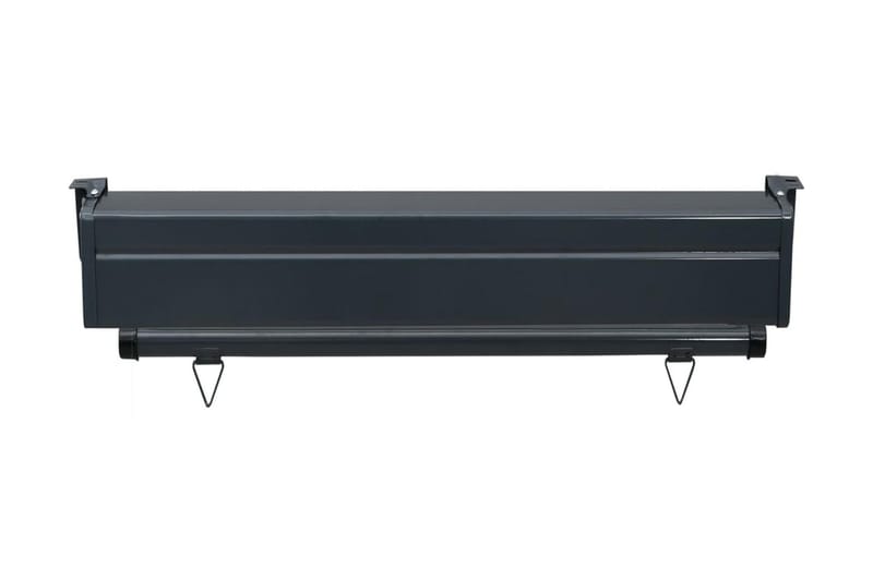 Balkongmarkis 80x250 cm gräddvit - Vit - Utemöbler - Solskydd - Markiser - Fönstermarkis