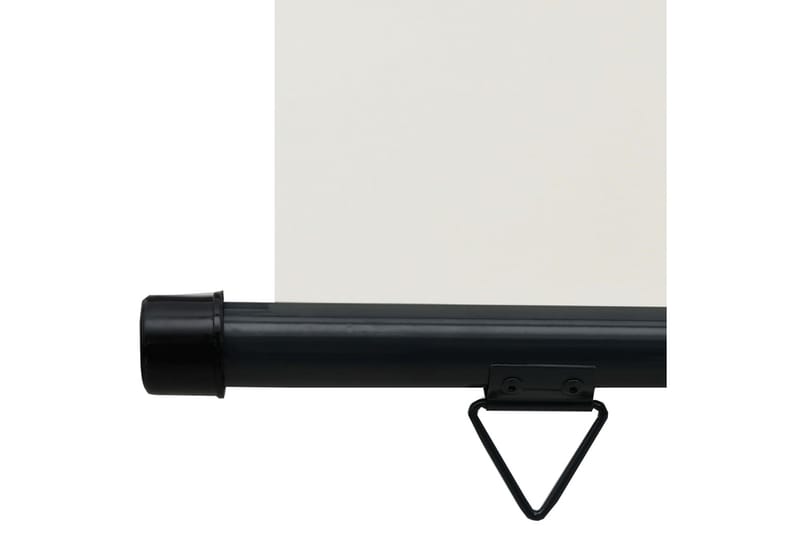 Balkongmarkis 80x250 cm gräddvit - Vit - Utemöbler - Solskydd - Markiser - Fönstermarkis