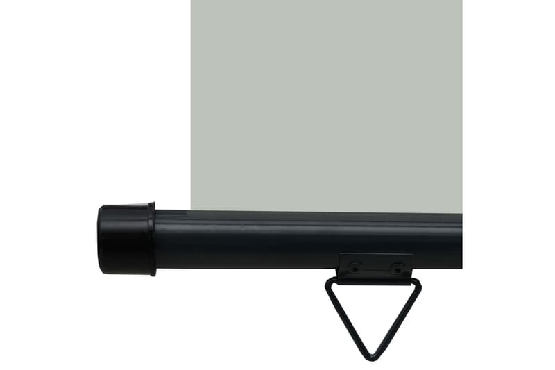 Balkongmarkis 80x250 cm grå - Grå - Utemöbler - Solskydd - Markiser - Fönstermarkis