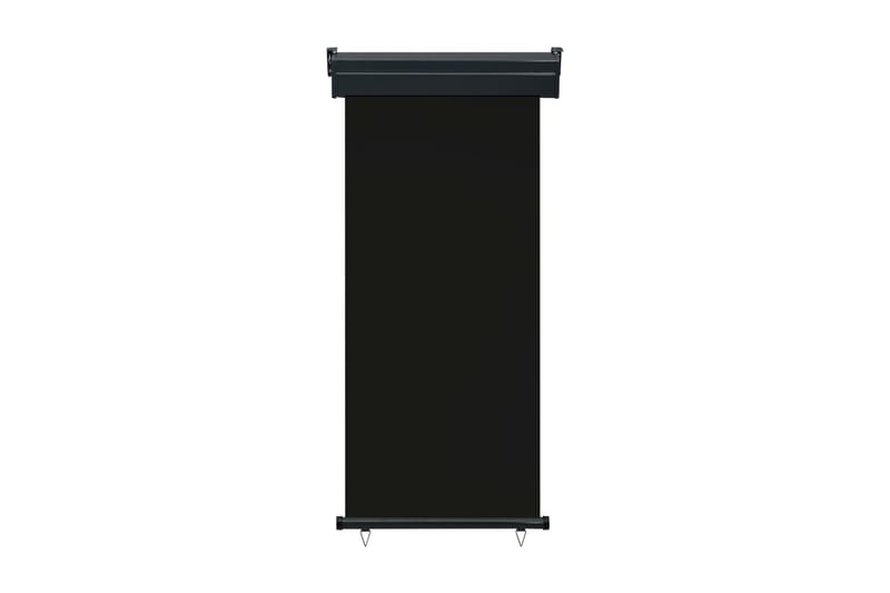 Balkongmarkis 80x250 cm svart - Svart - Utemöbler - Solskydd - Markiser - Fönstermarkis