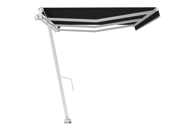 Fristående automatisk markis 600x300 cm antracit - Grå - Utemöbler - Solskydd - Markiser - Balkongmarkis