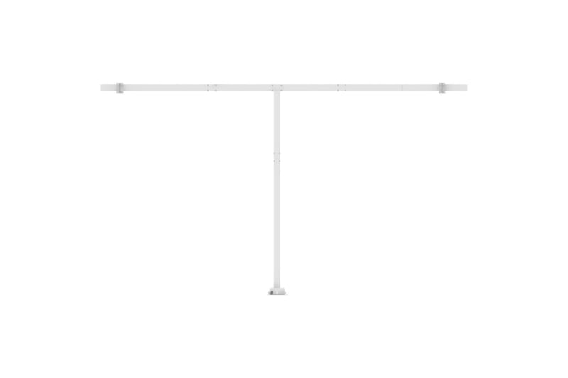 Fristående markis automatisk 500x300 cm antracit - Grå - Utemöbler - Solskydd - Markiser - Balkongmarkis