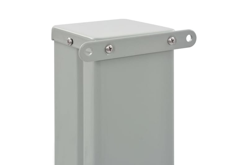 Infällbar sidomarkis 100x300 cm grå - Grå - Balkongmarkis - Markiser - Sidomarkis - Balkongskydd & insynsskydd balkong