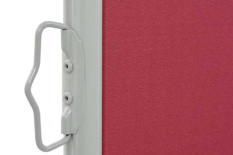Infällbar sidomarkis 100x300 cm r�öd - Röd - Utemöbler - Solskydd - Markiser - Balkongmarkis