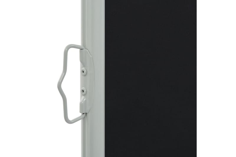 Infällbar sidomarkis 100x300 cm svart - Svart - Utemöbler - Solskydd - Markiser - Balkongmarkis
