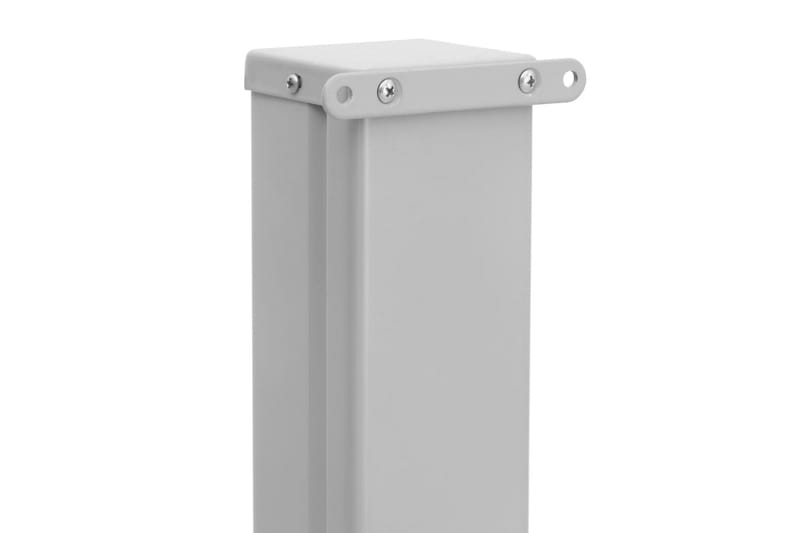 Infällbar sidomarkis 100x500 cm grå - Grå - Balkongmarkis - Markiser - Sidomarkis - Balkongskydd & insynsskydd balkong