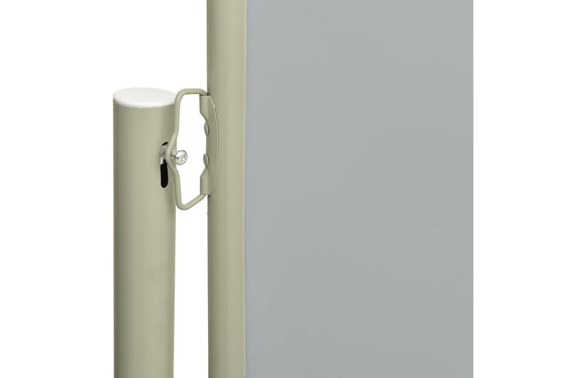 Infällbar sidomarkis 117x600 cm grå - Grå - Utemöbler - Solskydd - Markiser - Balkongmarkis