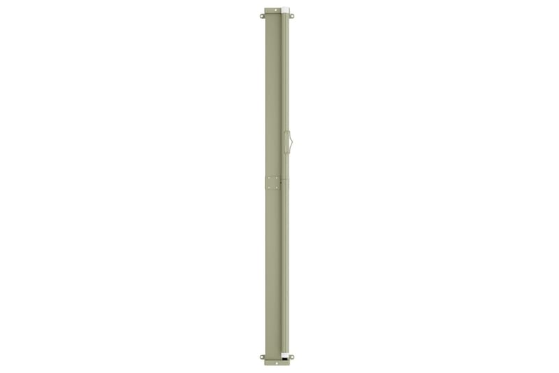 Infällbar sidomarkis 117x600 cm röd - Röd - Utemöbler - Solskydd - Markiser - Balkongmarkis