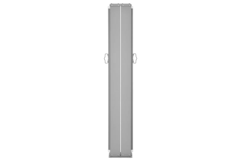 Infällbar sidomarkis 140x1200 cm antracit - Grå - Balkongmarkis - Markiser - Sidomarkis - Balkongskydd & insynsskydd balkong