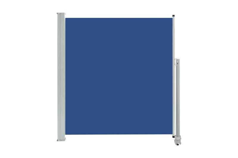 Infällbar sidomarkis 140x300 cm blå - Blå - Utemöbler - Solskydd - Markiser - Balkongmarkis
