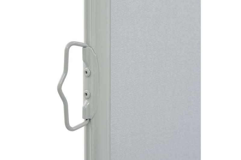 Infällbar sidomarkis 160x300 cm grå - Grå - Balkongmarkis - Markiser - Sidomarkis - Balkongskydd & insynsskydd balkong