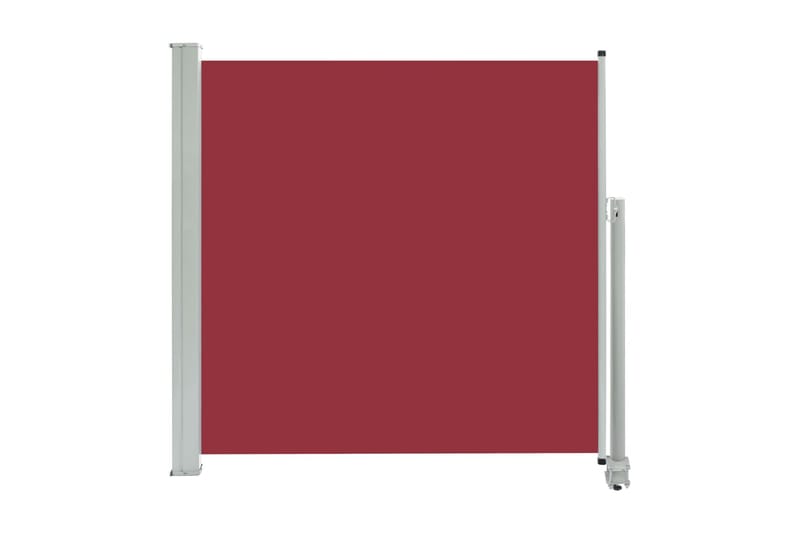 Infällbar sidomarkis 160x300 cm röd - Röd - Markiser - Balkongmarkis - Balkongskydd & insynsskydd balkong - Sidomarkis