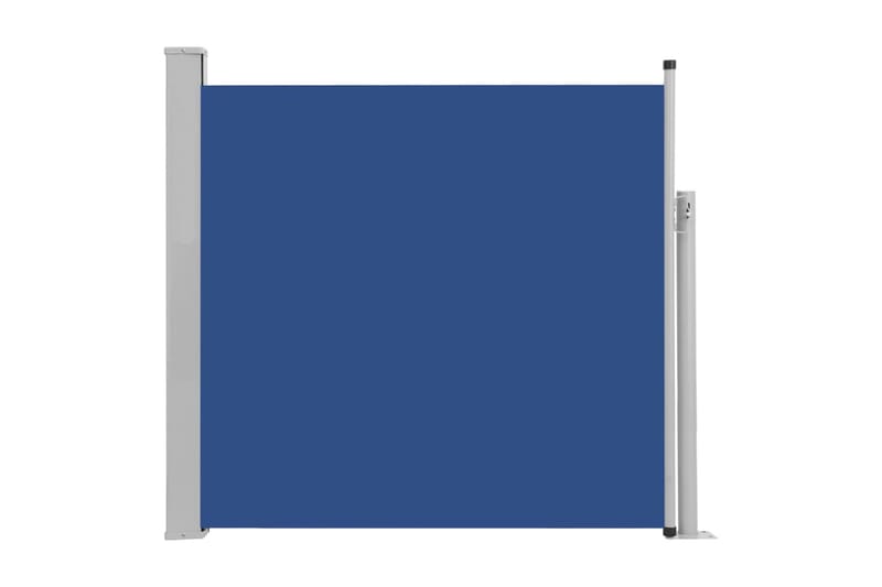 Infällbar sidomarkis 170x300 cm blå - Blå - Utemöbler - Solskydd - Markiser - Balkongmarkis