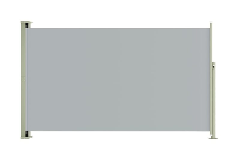 Infällbar sidomarkis 180x300 cm grå - Grå - Markiser - Balkongmarkis - Balkongskydd & insynsskydd balkong - Sidomarkis