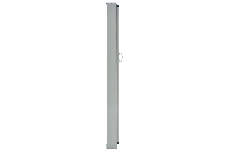 Infällbar sidomarkis 60x300 cm svart - Svart - Utemöbler - Solskydd - Markiser - Balkongmarkis