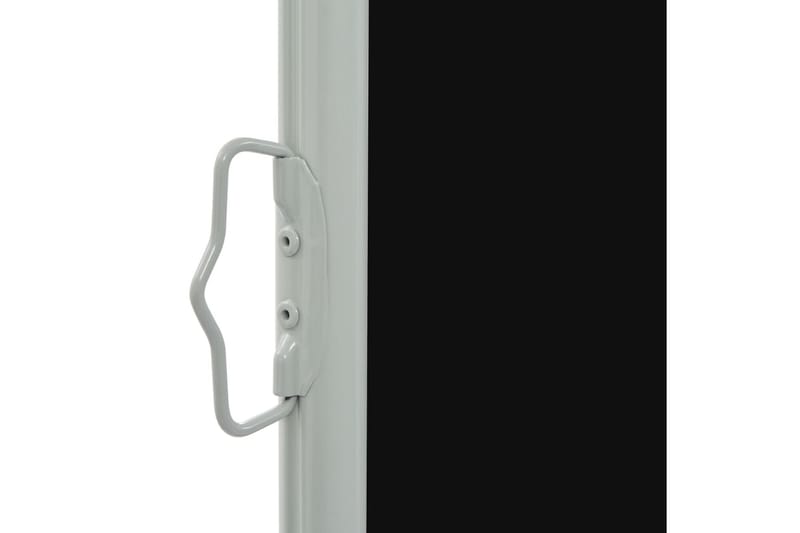 Infällbar sidomarkis 60x300 cm svart - Svart - Utemöbler - Solskydd - Markiser - Balkongmarkis