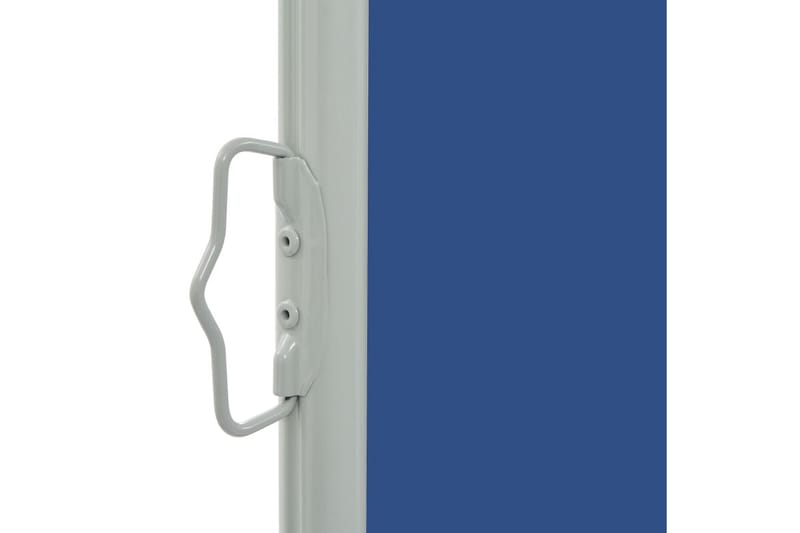 Infällbar sidomarkis 80x300 cm blå - Blå - Utemöbler - Solskydd - Markiser - Balkongmarkis