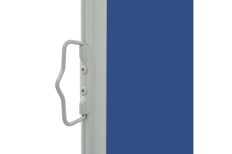 Infällbar sidomarkis 80x300 cm blå - Blå - Balkongmarkis - Markiser - Sidomarkis - Balkongskydd & insynsskydd balkong