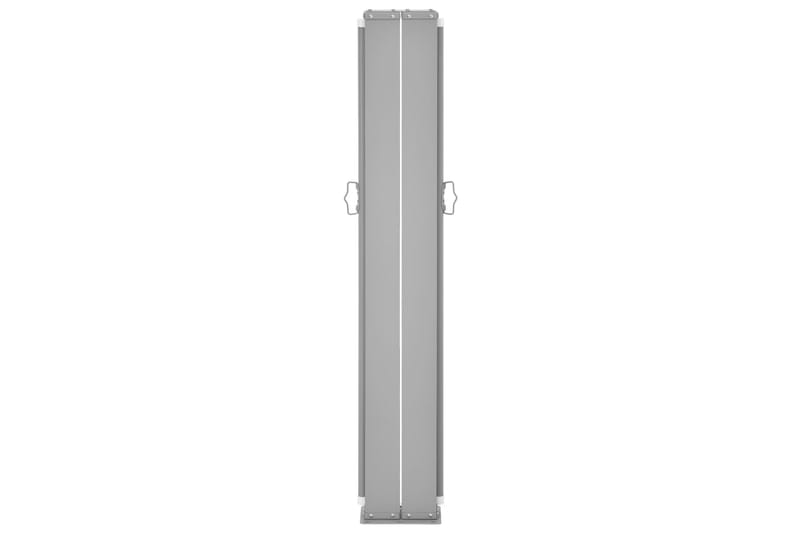 Infällbar sidomarkis antracit 100x600 cm - Grå - Balkongmarkis - Markiser - Sidomarkis - Balkongskydd & insynsskydd balkong