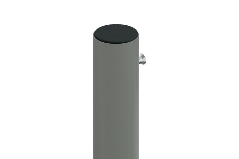 Infällbar sidomarkis antracit 220x1200 cm - Grå - Utemöbler - Solskydd - Markiser - Balkongmarkis