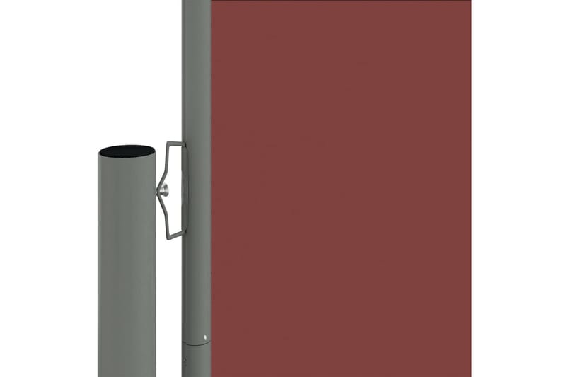Infällbar sidomarkis brun 180x1200 cm - Brun - Utemöbler - Solskydd - Markiser - Balkongmarkis