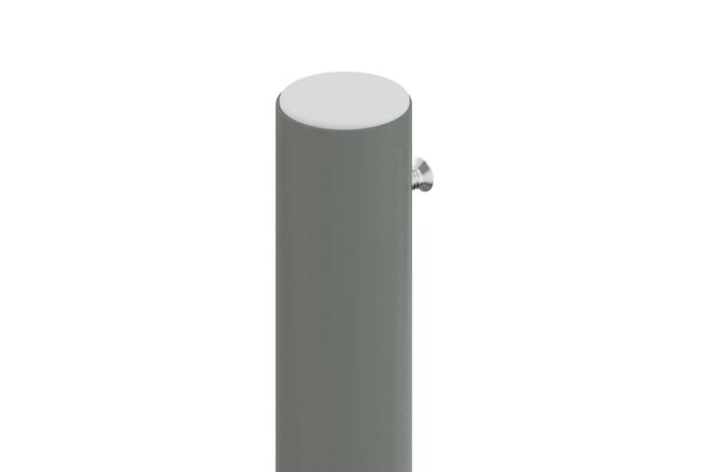 Infällbar sidomarkis gräddvit 220x1200 cm - Vit - Utemöbler - Solskydd - Markiser - Balkongmarkis