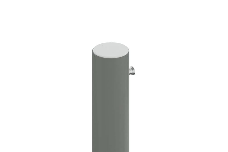 Infällbar sidomarkis röd 140x600 cm - Röd - Utemöbler - Solskydd - Markiser - Balkongmarkis