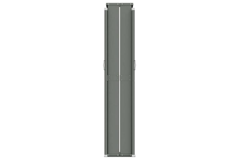 Infällbar sidomarkis röd 200x1200 cm - Röd - Utemöbler - Solskydd - Markiser - Balkongmarkis