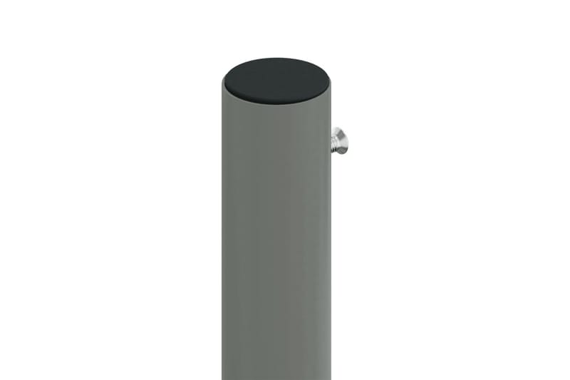 Infällbar sidomarkis svart 220x1200 cm - Svart - Utemöbler - Solskydd - Markiser - Balkongmarkis