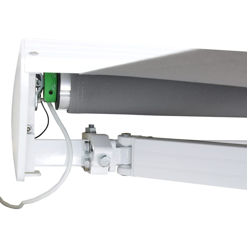 Kinsta Markis med Motor och Fjärrkontroll - Utemöbler - Solskydd - Markiser - Fönstermarkis