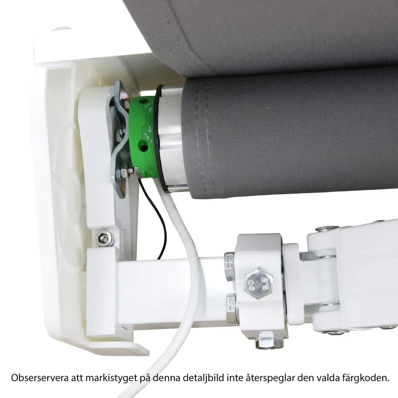 Kinsta Markis med Motor och Fjärrkontroll - Utemöbler - Solskydd - Markiser - Fönstermarkis