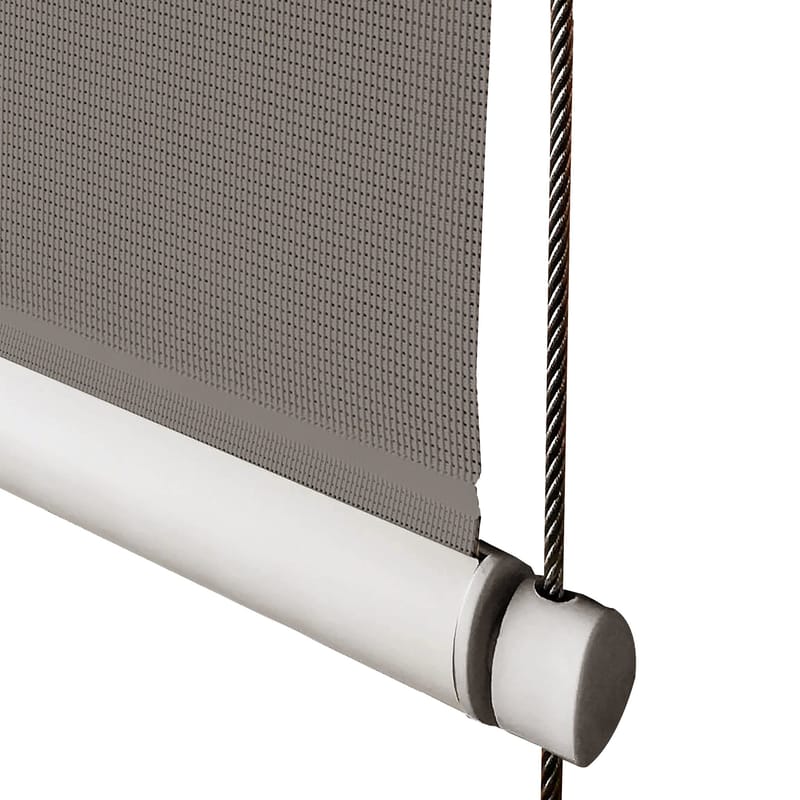 Kinsta Motoriserad Balkongmarkis - Mörkgrå - Utemöbler - Solskydd - Markiser - Fönstermarkis