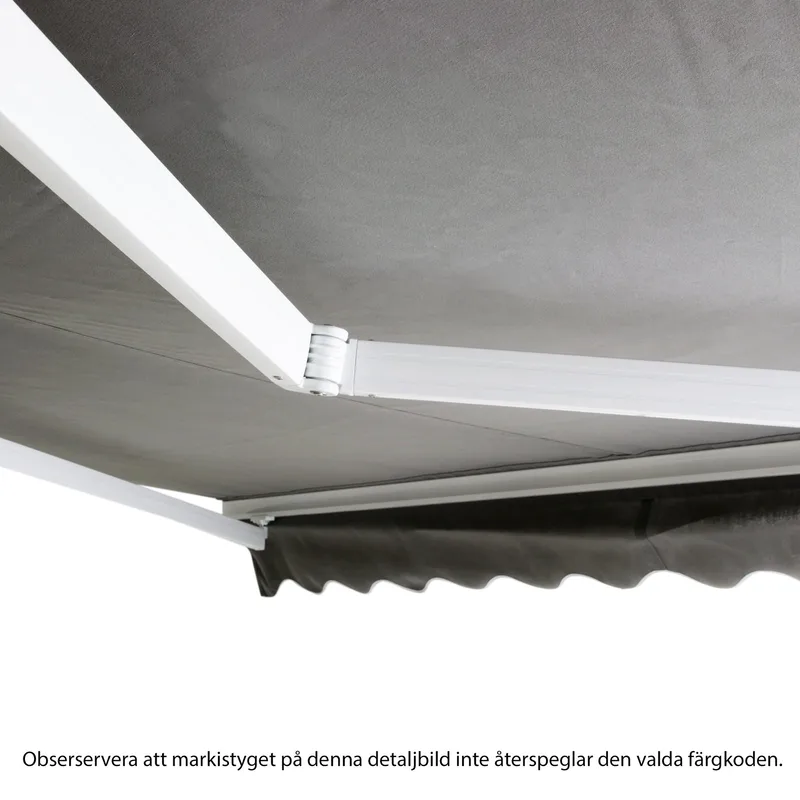 Kinsta Terrassmarkis med Motor och Fjärrkontroll - Utemöbler - Solskydd - Markiser - Balkongmarkis