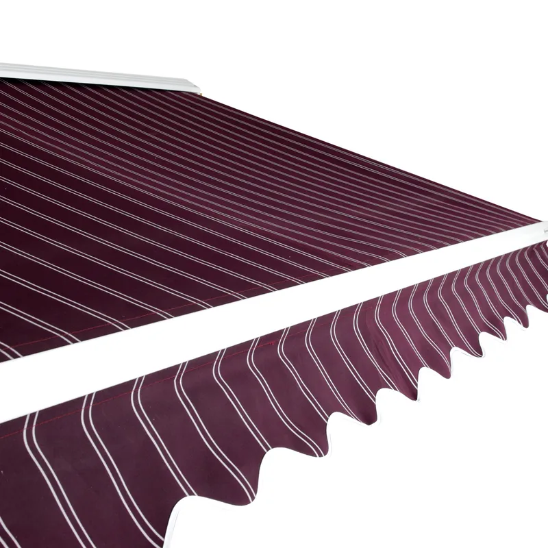 Kinsta Terrassmarkis med Motor och Fjärrkontroll - Utemöbler - Solskydd - Markiser - Balkongmarkis