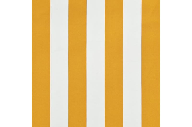Markis 250x150 cm gul och vit - Flerfärgad - Fönstermarkis - Markiser