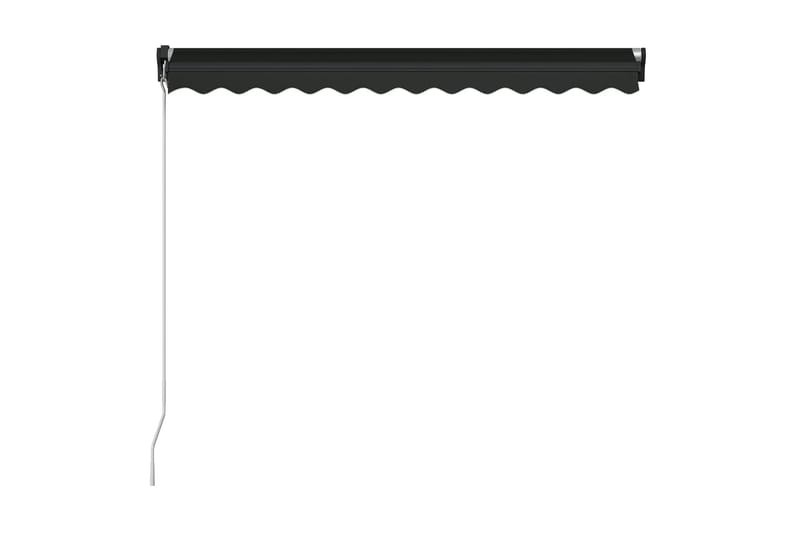 Markis manuellt infällbar 350x250 cm antracit - Grå - Utemöbler - Solskydd - Markiser - Balkongmarkis