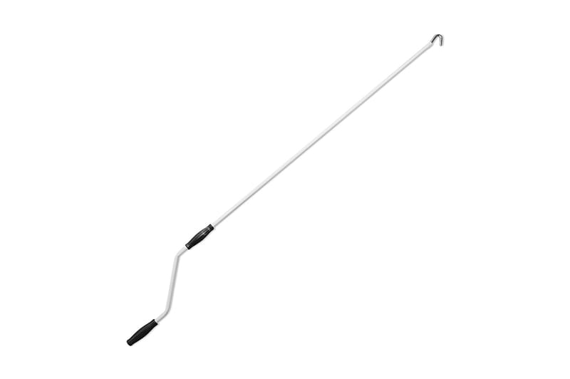 Markis manuellt infällbar 600 cm gul/vit - Gul - Utemöbler - Solskydd - Markiser - Balkongmarkis
