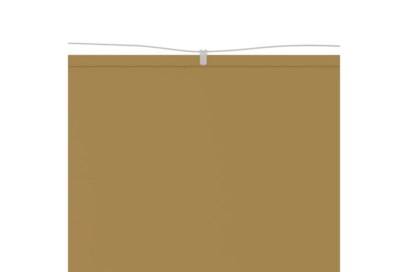 Markis vertikal beige 100x1200 cm oxfordtyg - Beige - Fönstermarkis - Markiser