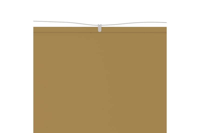 Markis vertikal beige 100x270 cm oxfordtyg - Beige - Fönstermarkis - Markiser
